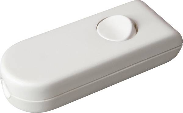 interBär 8093-208.01 Snoerschakelaar Wit, Rood 1x uit/aan 2 A 1 stuk(s)