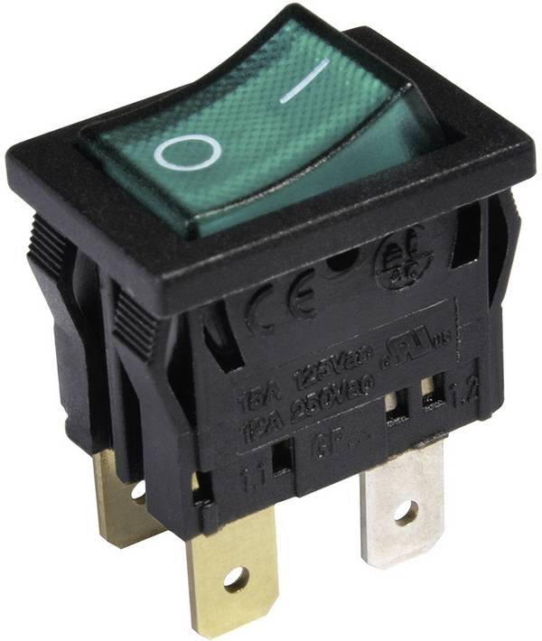 interBär 3634-250.22 Wipschakelaar 3634-250.22 250 V/AC 10 A 2x uit/aan  Continu 1 stuk(s)