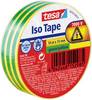 tesa 56192-00014-22 Isolatietape Groen, Geel (l x b) 10 m x 15 mm 1 stuk(s)