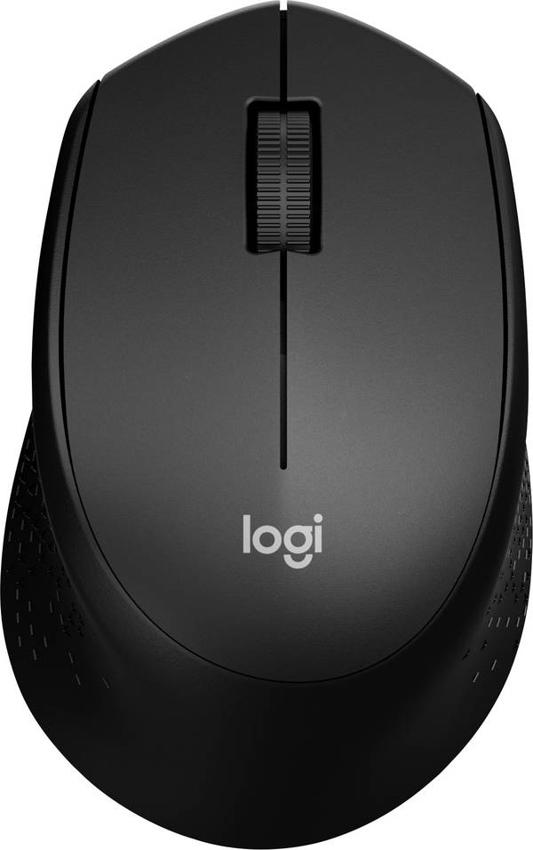 Logitech M330 Silent Plus Muis Radiografisch    Optisch Zwart 3 Toetsen 1000 dpi