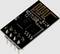 Kleine zwarte elektronische module met pinnen, bedrukt met 'AI-Cloud inside', vaak gebruikt voor WiFi-communicatie in IoT-projecten.