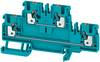 Weidmüller 1547620000 Doorgangsklem 2-etages 5.1 mm Spanveer Blauw 50 stuk(s)