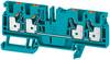 Weidmüller 2051520000 Doorgangsklem 6.1 mm Spanveer Blauw 50 stuk(s)