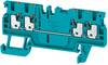 Weidmüller 1552700000 Doorgangsklem 3.5 mm Spanveer Blauw 100 stuk(s)