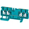 Weidmüller 1521700000 Doorgangsklem 5.1 mm Spanveer Blauw 100 stuk(s) Piece