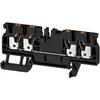 Weidmüller 1521820000 Doorgangsklem 5.1 mm Spanveer Zwart 100 stuk(s) Piece