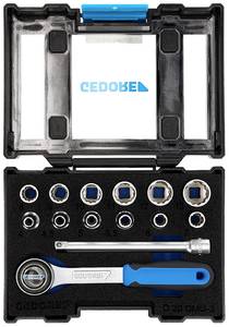 Conrad Gedore 1815598 1815598 Dopsleutelset Metrisch 1/4" (6.3 mm) 14-delig aanbieding