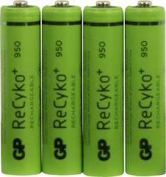 Oplaadbare a Batterij Potlood Gp Batteries Recyko Hr03 Nimh 950 Mah 1 2 V 4 Stuk S Conrad Nl