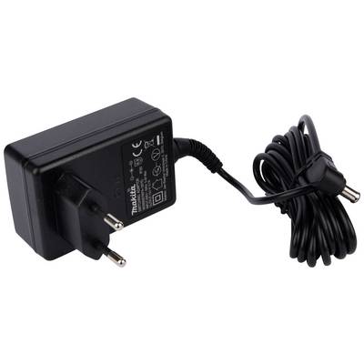 Zwart voedingsadapter met EU-stekker en kabel, geschikt voor elektronische apparaten. Merknaam en technische specificaties bedrukt.