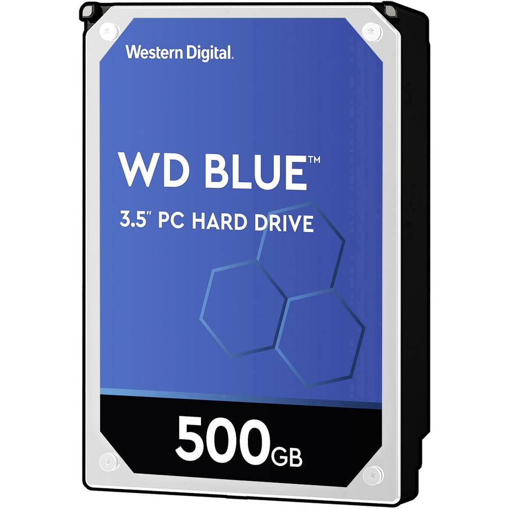 Western Digital Blue™ 500 GB Harde schijf (3.5 inch) SATA III WD5000AZLX Bulk