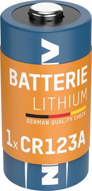 Ansmann CR123 CR123A Fotobatterij Lithium 1375 mAh 3 V 1 stuk(s)