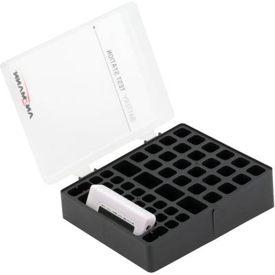 Ansmann Batterijbox 48 Batterijbox Aantal cellen: 48 AAA (potlood), AA (penlite), 9V (blok) (l x b x h) 173 x 138 x 63 m