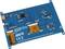 Elektronische printplaat met opschrift '7 inch HDMI LCD (C) USB Capacitief Touchscreen 1024x600 Pixels' en fabricagegegevens.