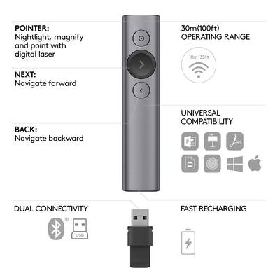 Renkforce RF-IDC9277L 2D Barcode Scanner Bluetooth® 2D, 1D LED Black Hand Held Bluetooth 1583218