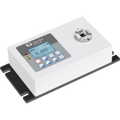 Een elektronisch apparaat voor het meten van koppel met een digitaal display. Toont '0.00 N·m'. Schroefdraadgereedschapskop bovenaan.
