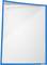 Een blanco witte pagina met een blauwe rand, met een kleine Windows 7-logo in de rechterbenedenhoek.