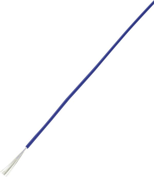 TRU COMPONENTS 1566835 Draad LiY 1 x 0.14 mm² Blauw 100 m