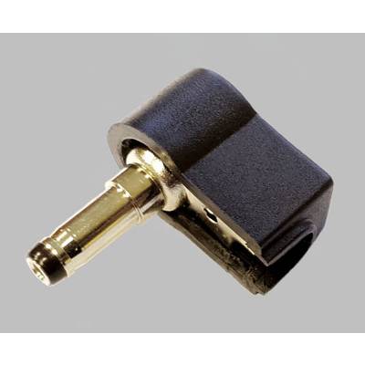 TRU COMPONENTS  Laagspannings-connector Stekker, haaks 4 mm 1.7 mm  1 stuk(s) 
