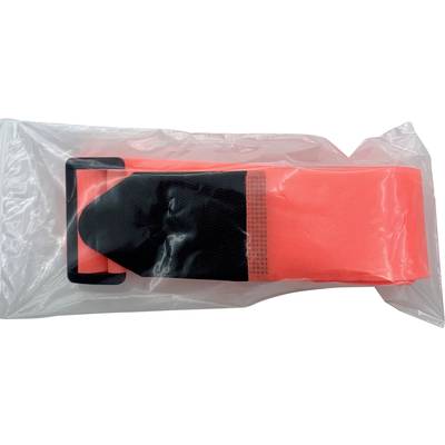 TRU COMPONENTS 922-1319-Bag Klittenband kofferband  Met riem Haak- en lusdeel  Oranje 1 stuk(s)