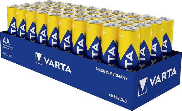 Varta LONGLIFE Power AA batterij (penlite) Alkaline  1.5 V 40 stuk(s)