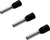 Rittal 4050.733 Adereindhulzen 1.5 mm² Deels geïsoleerd Zwart 500 stuk(s)