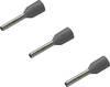 Rittal 4050.743 Adereindhulzen 0.75 mm² Deels geïsoleerd Grijs 500 stuk(s)