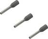 Rittal 4050.731 Adereindhulzen 0.75 mm² Deels geïsoleerd Grijs 500 stuk(s)