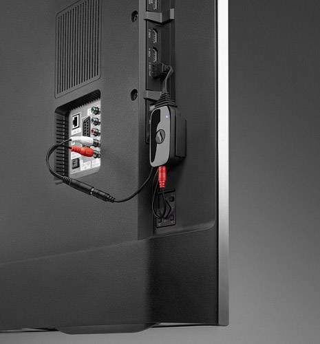 TV-audiozender zwart, Bluetooth, A2DP, aansluiting-1