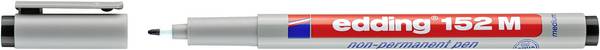 Edding Foliestift 152 M non-permanent pen 4-152001 Zwart