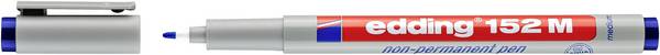 Edding Foliestift 152 M non-permanent pen 4-152003 Blauw