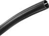 TRU COMPONENTS 1593174 TC-CRR24P203 Beschermslang (ribbelslang) Zwart 24.30 mm per meter
