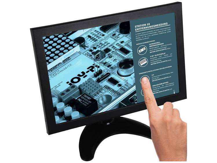 Joy-it 10 Touch Display Metall Display Geschikt voor (Arduino boards): Banana Pi, EV3 Roboter, pcDui