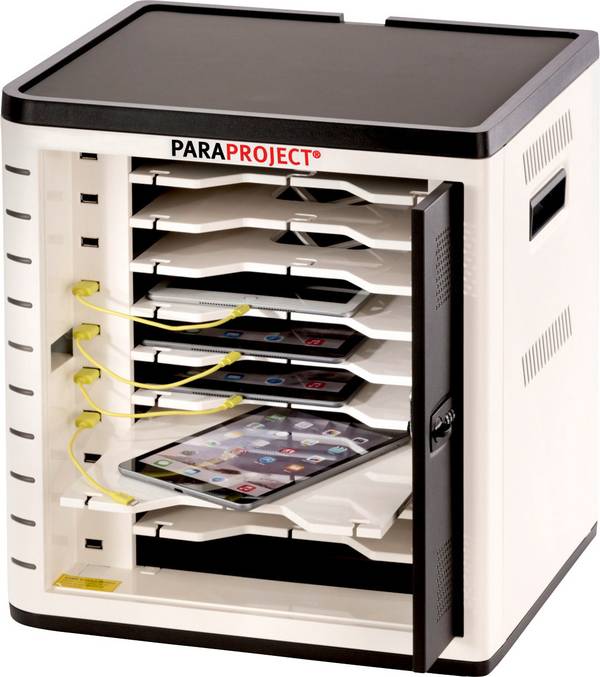 Parat U10 Laad- en managementsysteem Kast Alle tablets met USB-C-poort Bekabeling voor USB-C