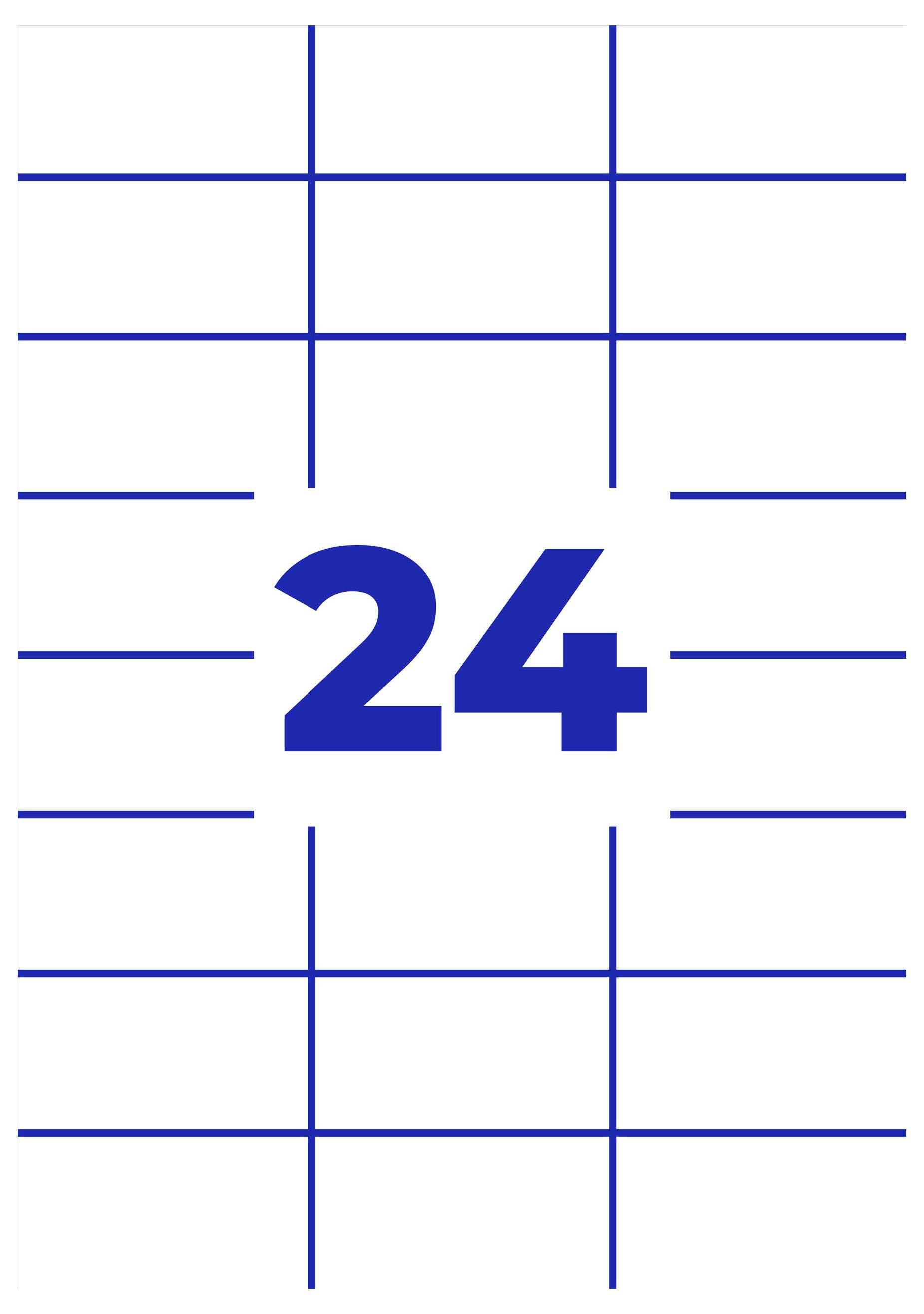 Avery-Zweckform L4718REV-20 Folie-etiketten 70 x 37 mm Polyester folie Wit 480 stuk(s) Weer verwijderbaar Laser (kleur),-11