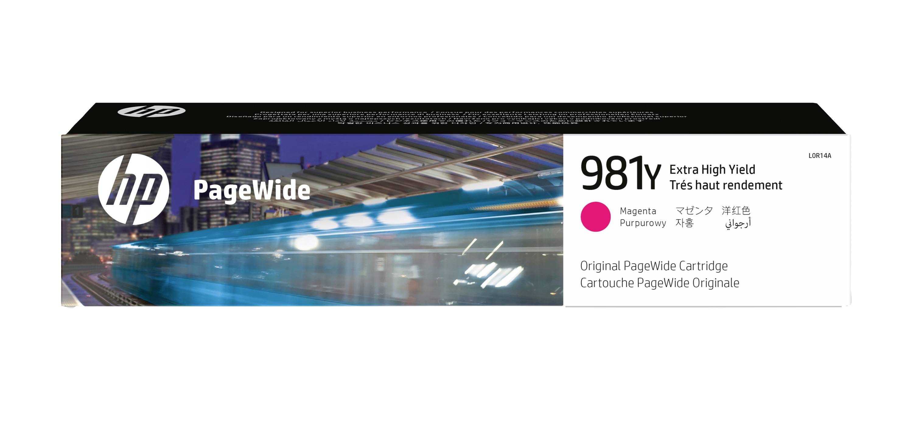 HP Inktcartridge 981Y Origineel Magenta L0R14A Inkt