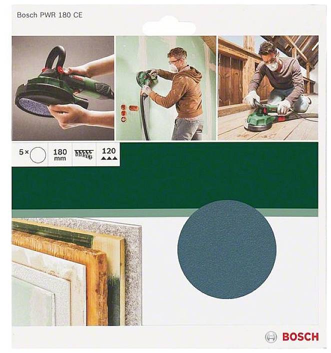 Bosch Fibre sanding disc 180 mm G120 – Foto 3 von 3
