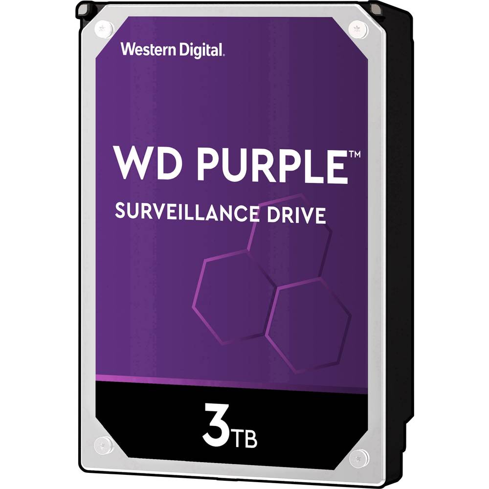 Western Digital Purple™ 3 TB Harde schijf (3.5 inch) SATA III WD30PURZ Bulk