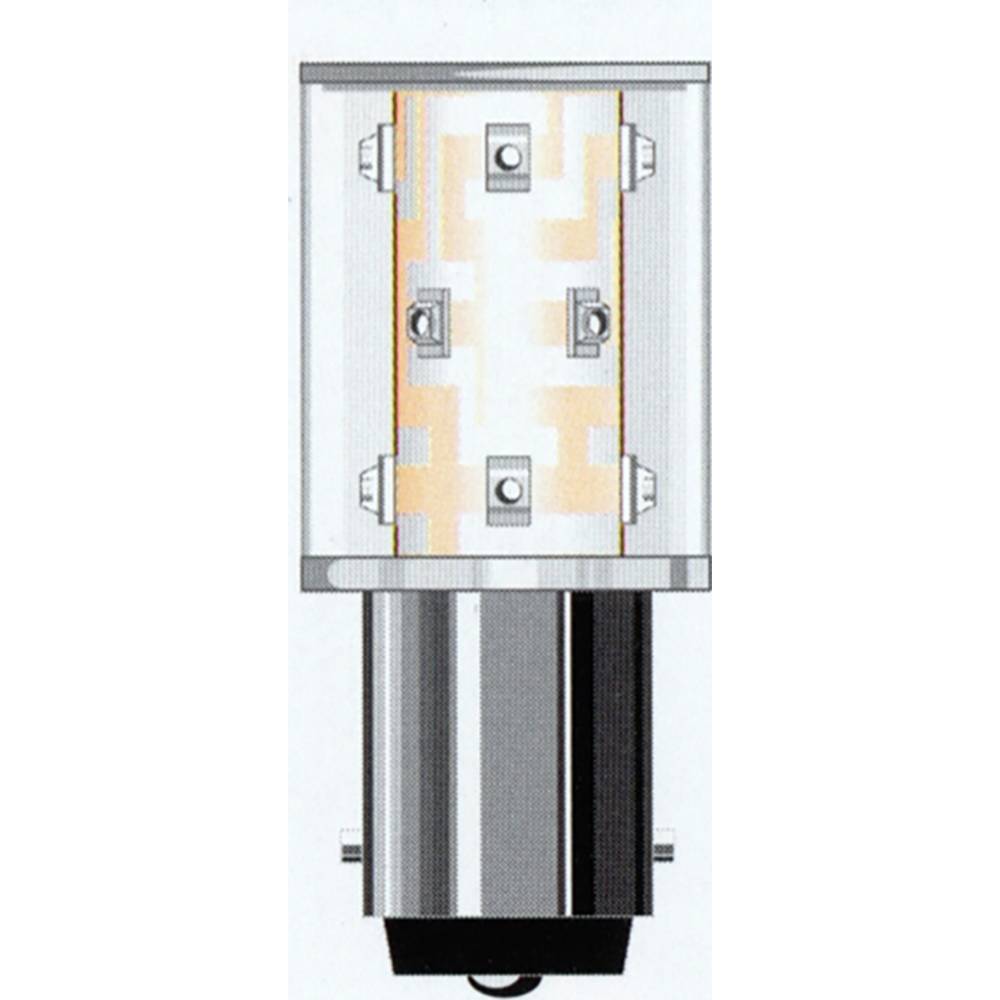 LED-signaallamp Oshino ODW01SM12B15­230 BA15d N/A N/A