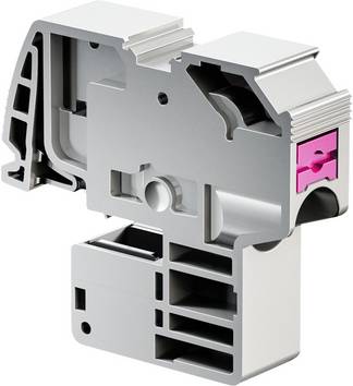 Rittal 3451505 Voedingsklem 12.8 mm Push-In-klem  Grijs 1 stuk(s) Piece