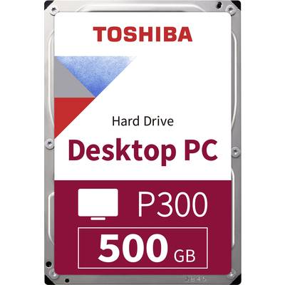 Toshiba P300 500 GB  Harde schijf (3.5 inch) SATA III HDWD105UZSVA Bulk