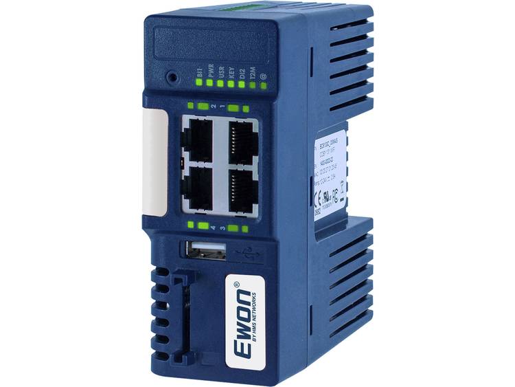 HMS eWon Cosy 131 Ethernet Industrie router LAN, RJ-45 Aantal ingangen: 2 x Aantal uitgangen: 2 x 12