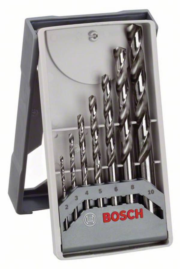 Bosch Accessories 2608589295 HSS Metaal-spiraalboorset 7-delig Geslepen DIN 338 Cilinderschacht 1 set(s)