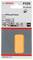 Bosch P150 Schuurpapier, 70x125 mm. Geschikt voor hout en verf. 'High Speed', 'Perfect Finish', 'C470'. Verpakking met 10 stuks.