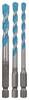 Bosch Accessories HEX9 2608589529 Multifunctionele boorset 3-delig 1 set(s)