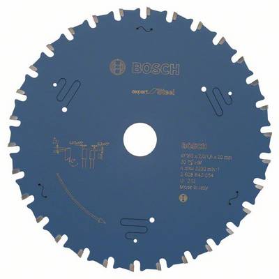 Bosch cirkelzaagblad met markering; 20 tanden, 160x2,2x20 mm. Geschikt voor houtbeschermende lakken. Gemaakt in Italië.