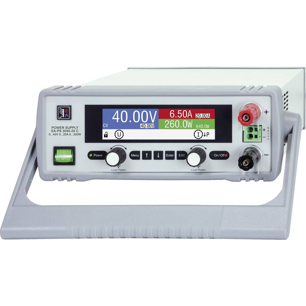 EA Elektro Automatik EA-PS 3040-40 C Labvoeding, regelbaar 0 - 40 V/DC 0 - 40 A 640 W Auto-range, OVP, Op afstand bedienbaar, Programmeerbaar Aantal uitgangen: