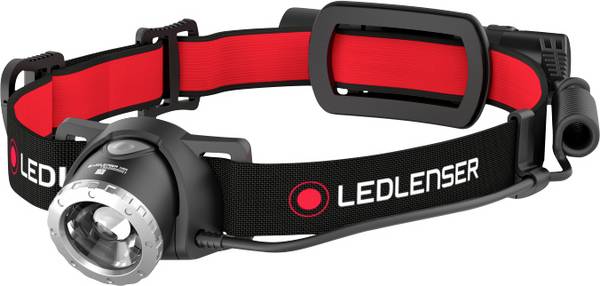 Ledlenser H8R Hoofdlamp LED werkt op Li-ion oplaadbare batterij 600 lm 120 h