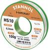 Stannol HS10 2,5% 0,3MM SN99,3CU0,7 CD 100G Soldeertin, loodvrij Loodvrij, Spoel Sn99,3Cu0,7 ROM1 100 g 0.3 mm