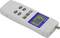 Draagbaar digitaal pH-meetapparaat met display toont '6.02', bedieningsknoppen naast het display, merk 'Voltcraft', model 'PH-100'.