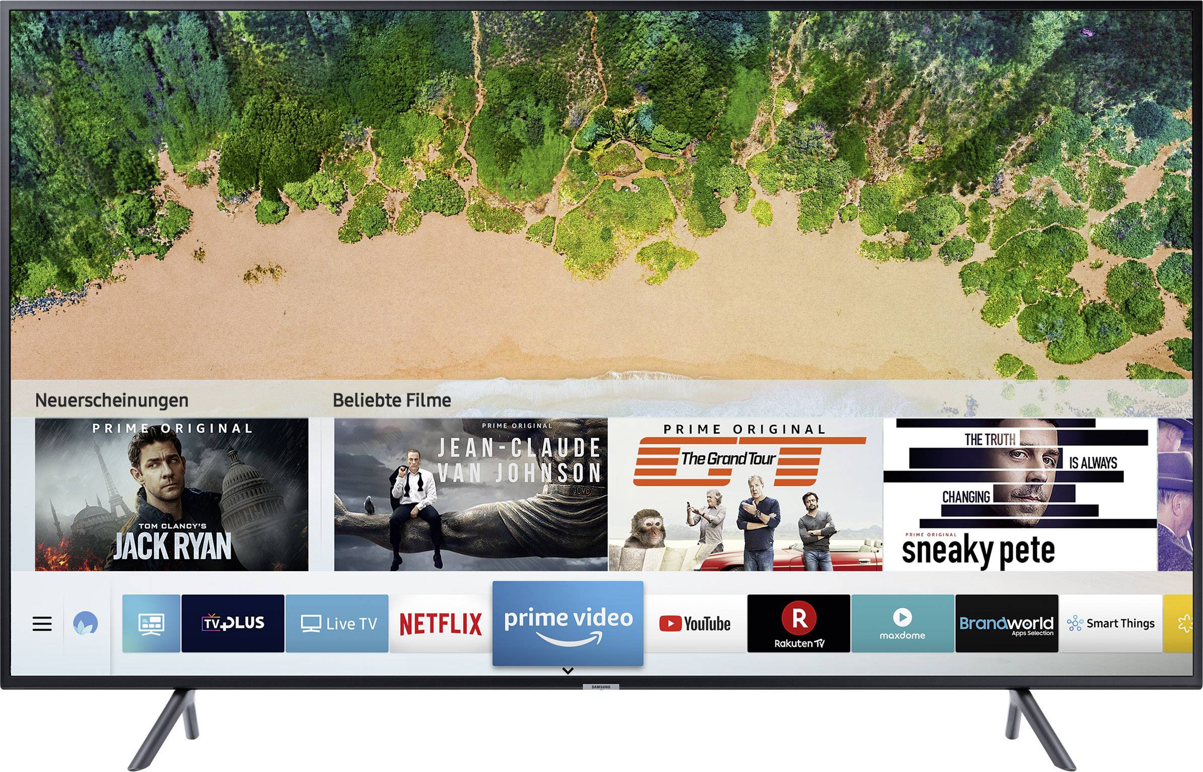 Samsung UE55NU7179 LED-TV 138 cm 55 inch Energielabel A (A   - E) DVB-T2, DVB-C, DVB-S, UHD ...
